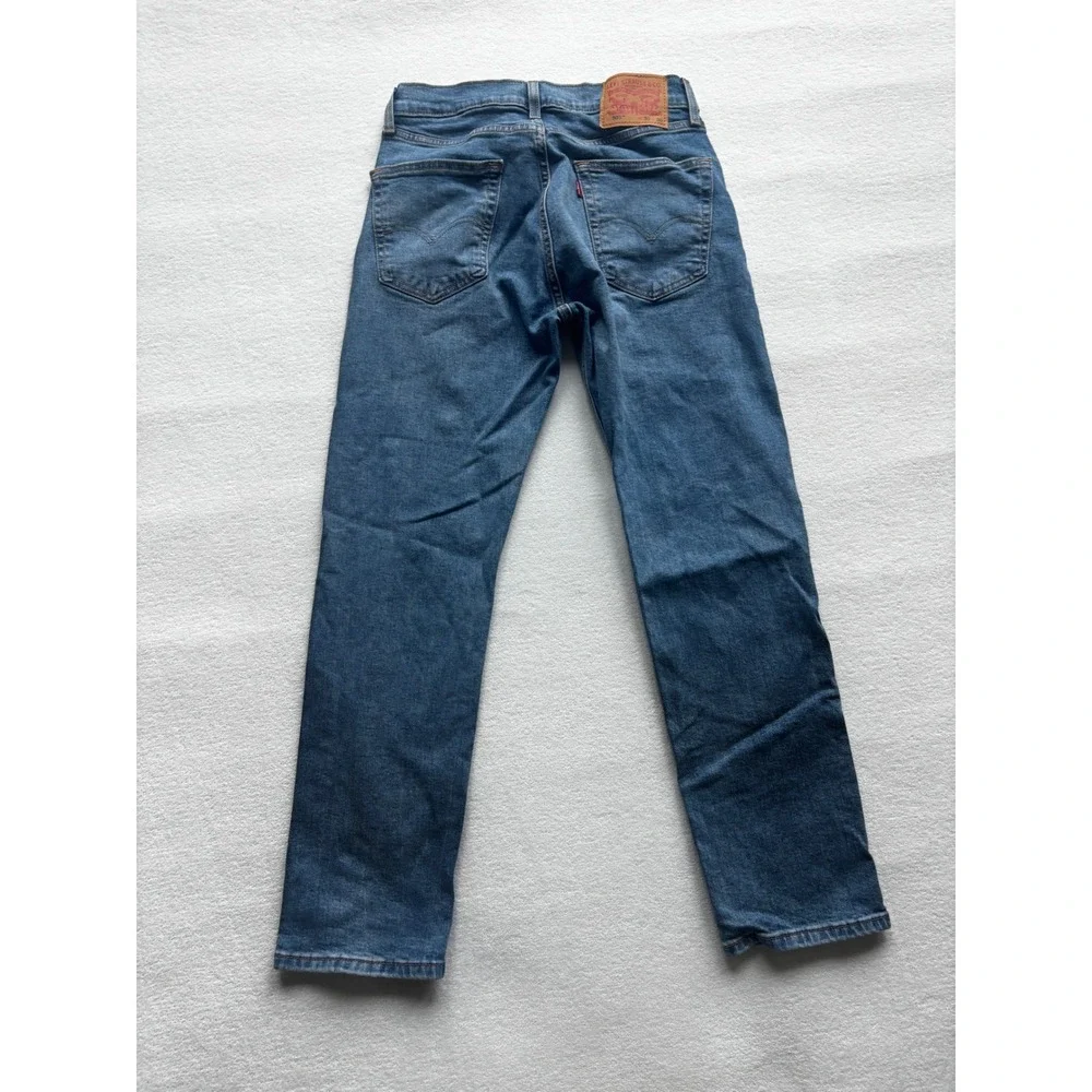 Levi 505 Regular Fit Jeans Mens 30x30 Blue Straight Leg Denim 00505-2669
